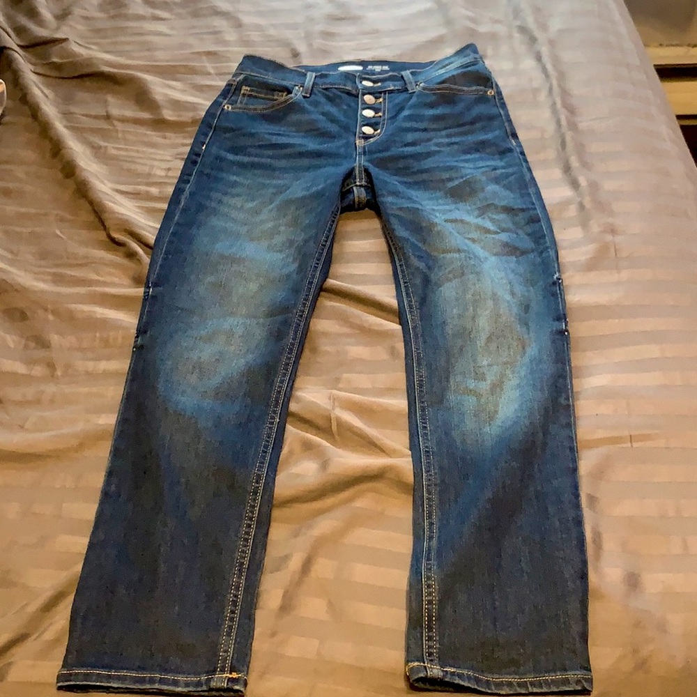 Old Navy straight leg ankle length jeans